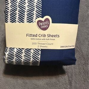 NEW 2pc Parent’s Choice Fitted Baby Crib Sheets